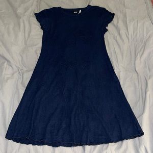 BDG mini dress blue / black size small purchased from Urban Outfitters